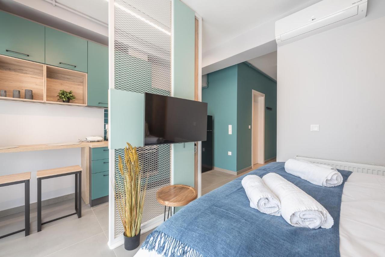 Stylish Urban Suites Athene Buitenkant foto